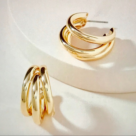 Anthropologie Jewelry - ✨Lauryn Hoop Earrings✨